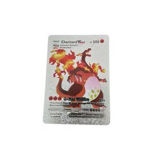 Charizard VMAX Silver Pokémon Card New
